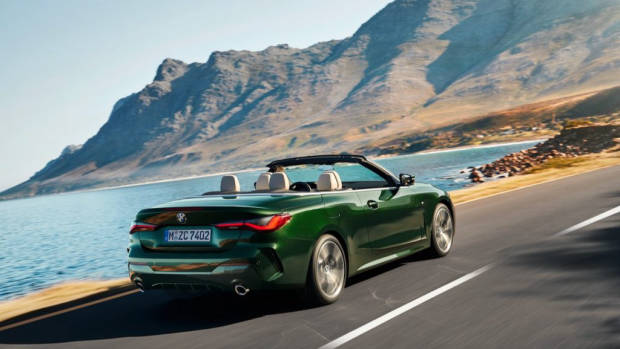 2021 BMW 4 Series Convertible Good side
