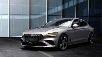 2021 Genesis G70 facelift revealed with bigger touchscreen