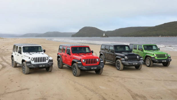 2021 Jeep Wrangler lineup