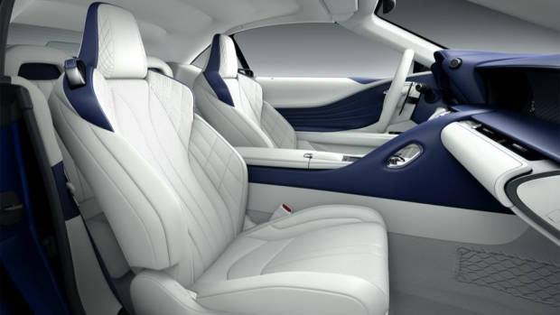 2021 Lexus LC 500 Convertible Interior