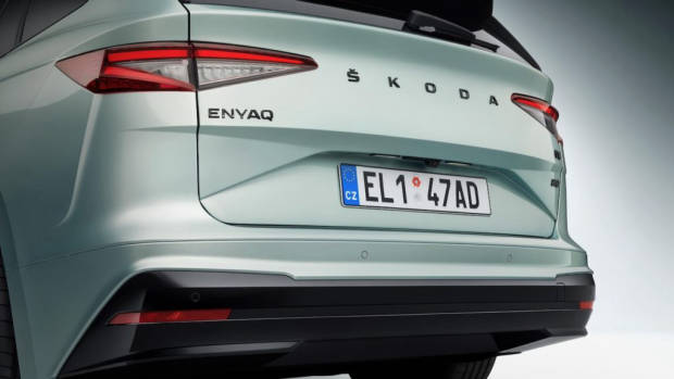 2021 Skoda Enyaq iV badging