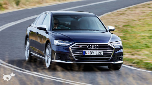 2021 Audi S8 4.0 TFSI in Navarra Blue