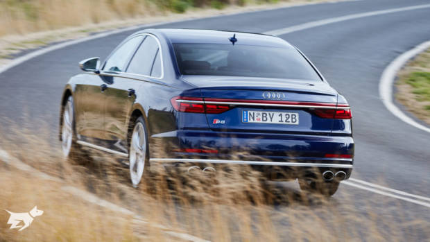 2021 Audi S8 4.0 TFSI in Navarra Blue