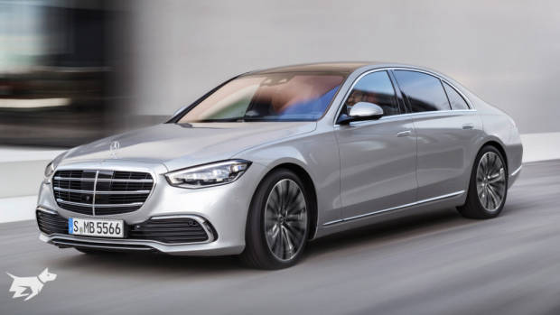 Mercedes-Benz S-Class W223 revealed in silver