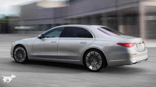 Mercedes-Benz S-Class W223 revealed in silver