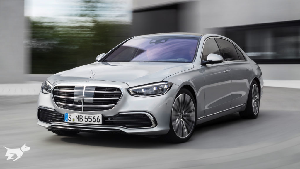 Mercedes-Benz S-Class W223 revealed in silver