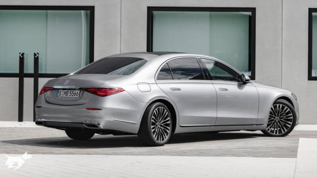 Mercedes-Benz S-Class W223 revealed in silver