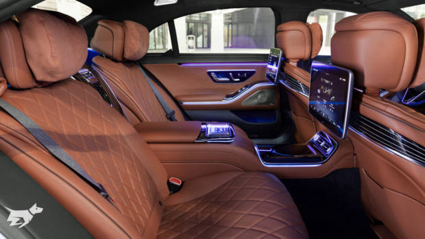 Mercedes-Benz S-Class W223 back seat First Class