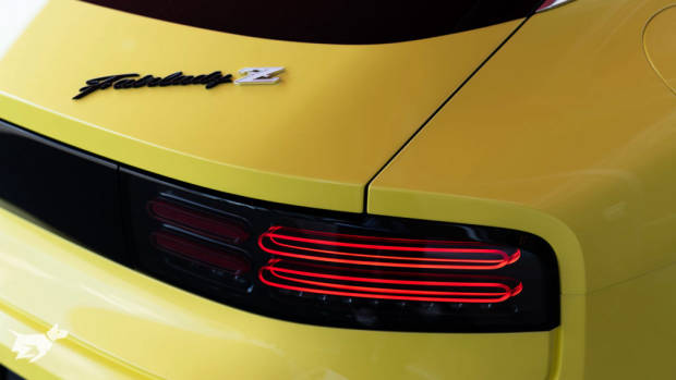 Rear lights of the 2021 Nissan Fairlady Z Proto