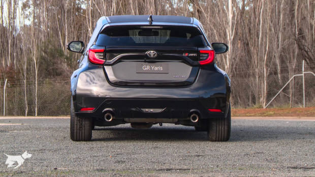 2021 Toyota GR Yaris in black