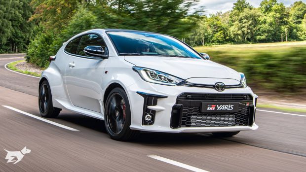 2021 Toyota GR Yaris driving