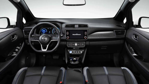 2020 Nissan Leaf e+ interior