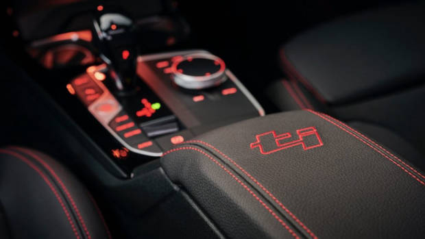 2021 BMW 128ti Stitching