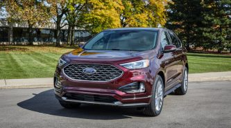 2021 Ford Edge/Endura ST gains 12-inch touchscreen in the US