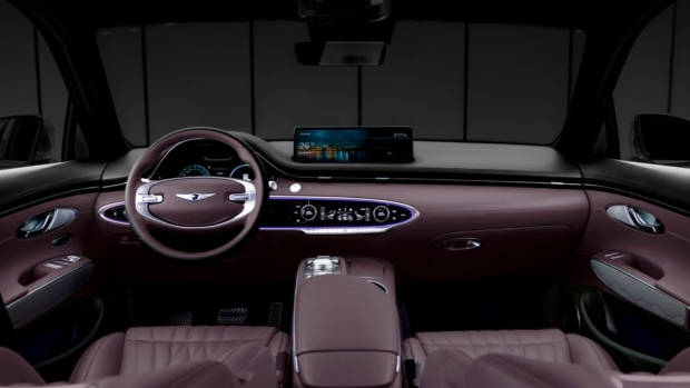2021 Genesis GV70 Lux interior