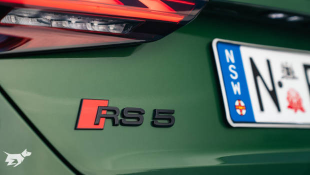 2021 Audi RS5 badging