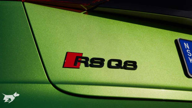 Badging on The 2021 Audi RSQ8 SUV