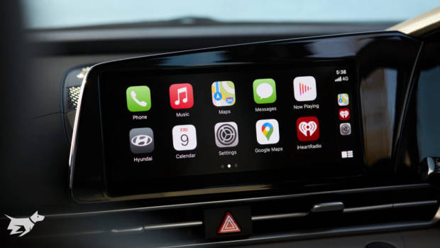 Apple CarPlay in the 2021 Hyundai i30 Sedan