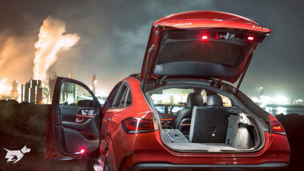 Boot space in the 2021 Mercedes-AMG GLE 53 Coupe