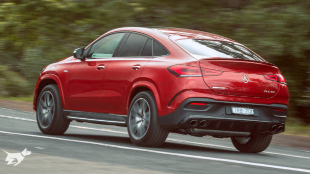 2021 Mercedes-AMG GLE 53 Coupe in Hyacinth Red
