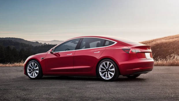Tesla Model 3 rear
