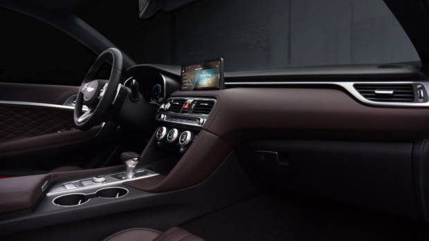 2021 Genesis G70 facelift interior