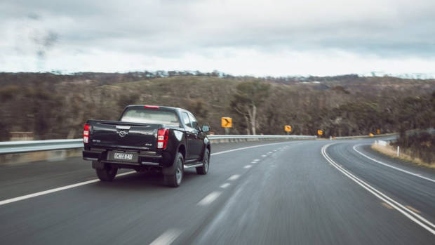 2021 Mazda BT-50 Rear end