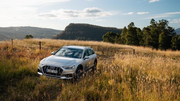 Audi A4 Allroad 2021 silver off road