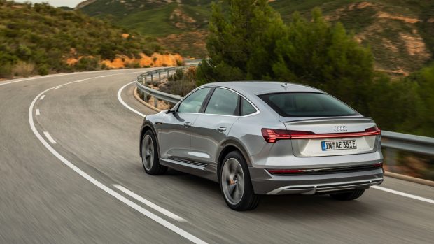 Audi e-tron 2021 rear