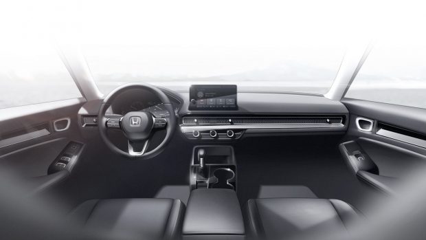 Honda Civic Prototype 2021 interior sketch