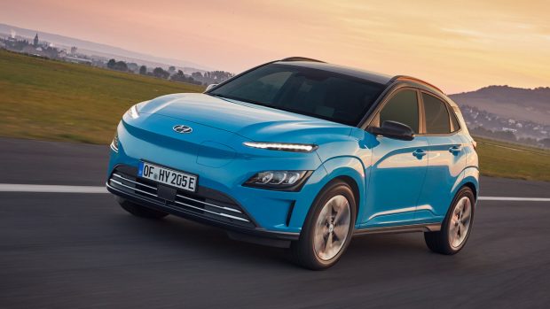 Hyundai Kona Electric 2021 front end