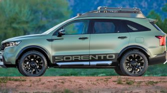 Kia Sorento 2021: Yosemite and Zion off-roading prototypes revealed