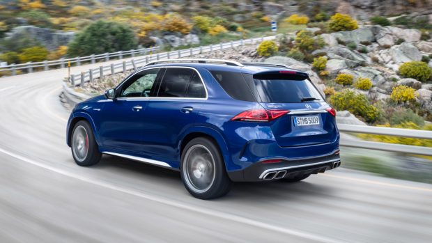 Mercedes-AMG GLE 63 S 2021 blue rear end