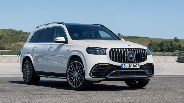 Mercedes-AMG GLS 63 S white front end