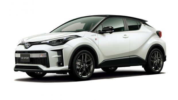 Toyota C-HR GR Sport 2021 white side profile