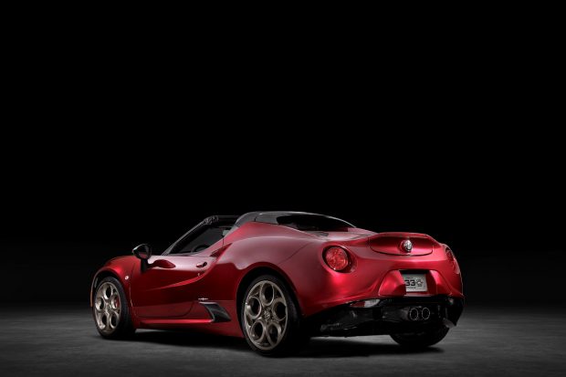 4C 33 Stradale 2021 Rear