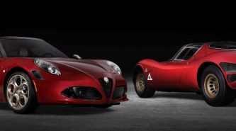 Alfa Romeo 4C Spider 33 Stradale 2021 takes inspiration from a 60s road racer