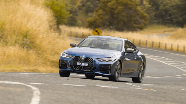 BMW 4 Series 2021 driving