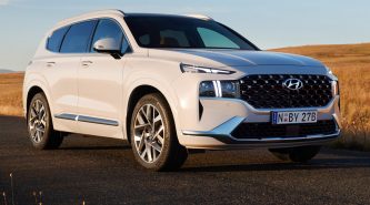 Hyundai Santa Fe 2021: updated large SUV arrives in Australia with new look, tech