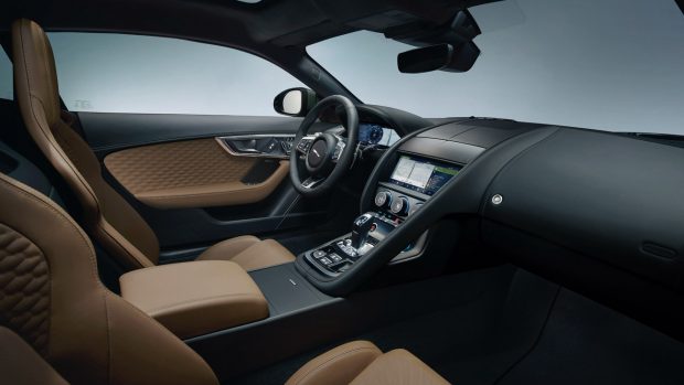 Jaguar F-Type 60th Anniversary 2021 interior