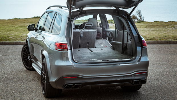 Mercedes AMG GLS 63 2021 boot space