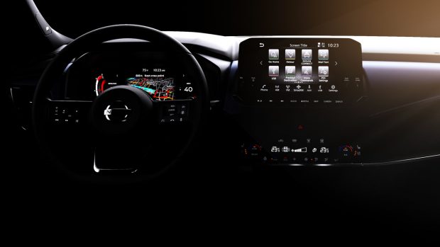 Nissan Qashqai 2021 dashboard