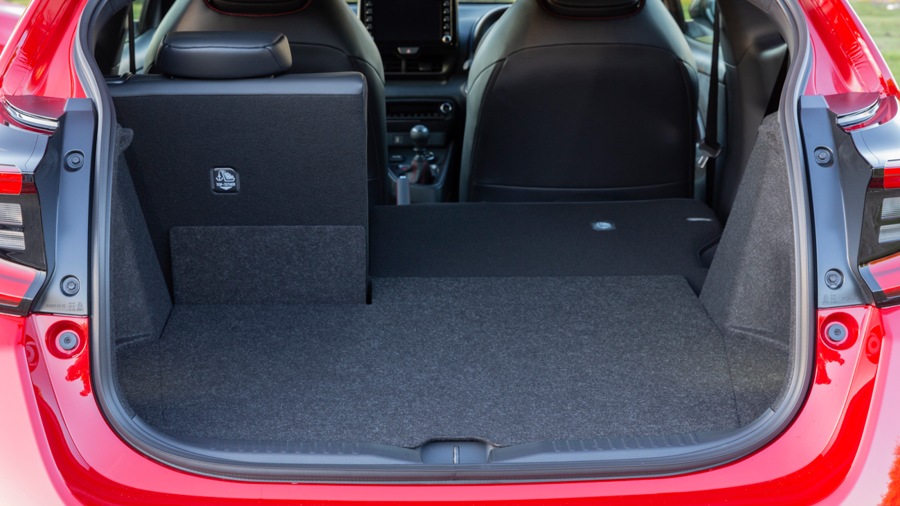 Toyota GR Yaris 2021 boot space