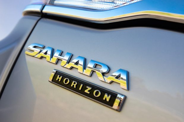 Toyota Land Cruiser Sahara Horizon 2021 badge