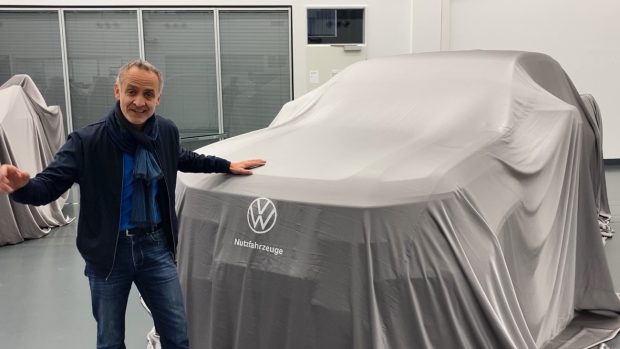 Volkswagen Amarok prototype 2023 with Albert-Johann Kirzinger