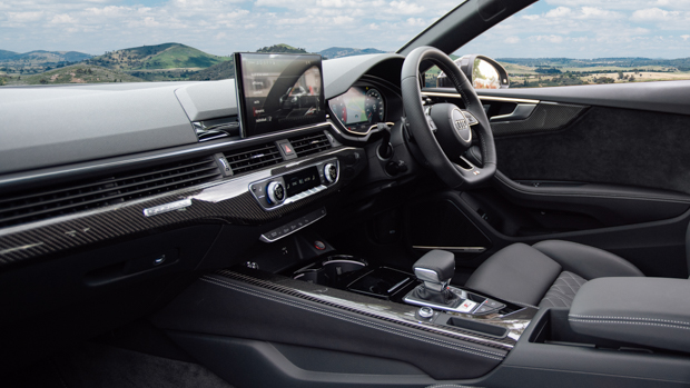 Audi S5 Sportback 2021 black nappa leather interior