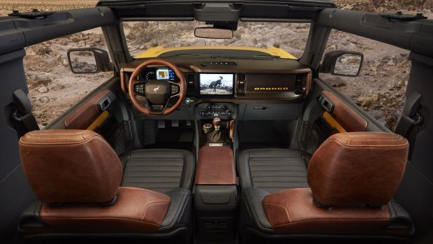 Ford Bronco 2021 interior
