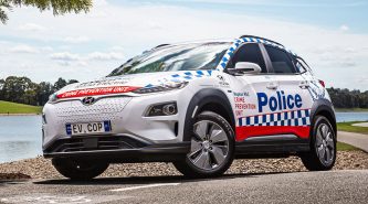 Hyundai Kona Electric 2021: EV SUV joins the NSW Police Force