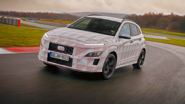 Hyundai Kona N 2021 Front 3/4