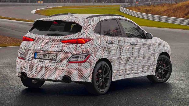 Hyundai Kona N 2021 Rear 3/4